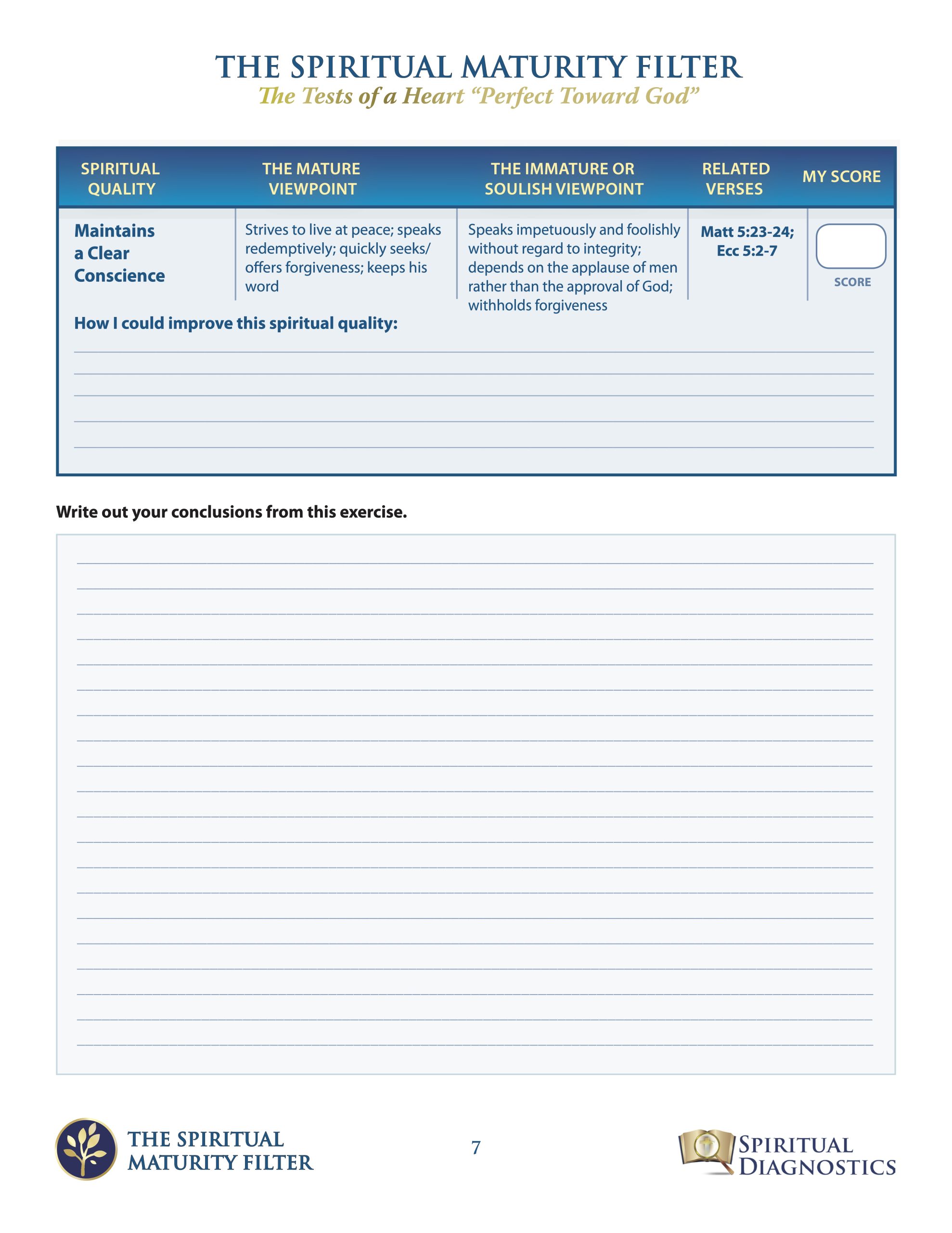 Spiritual Maturity Filter - Image 7