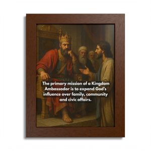 Kingdom Ambassador Mission Framed Poster