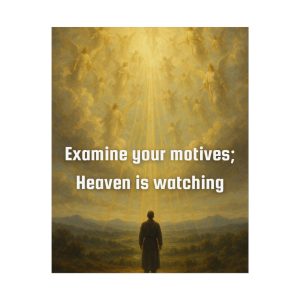 "Heaven Is Watching” Poster