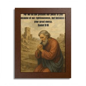 A Request for Mercy Framed Poster