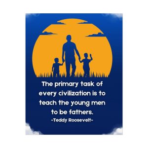 "Teddy Roosevelt Quote" - Poster