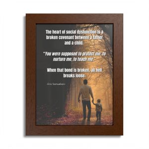 "Fatherhood Covenant" - Framed Poster