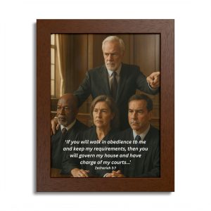 "Obedience and Governance" - Framed Poster