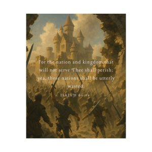 "Isaiah 60:12" - Poster