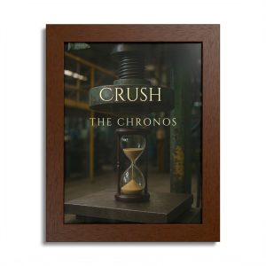 "Crush the Chronos" - Framed Poster
