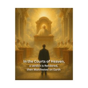 "In the Courts of Heaven" - Poster